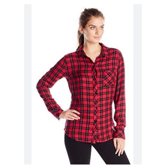 Rails Tops - RAILS Hunter Plaid Button Down Shirt Size M